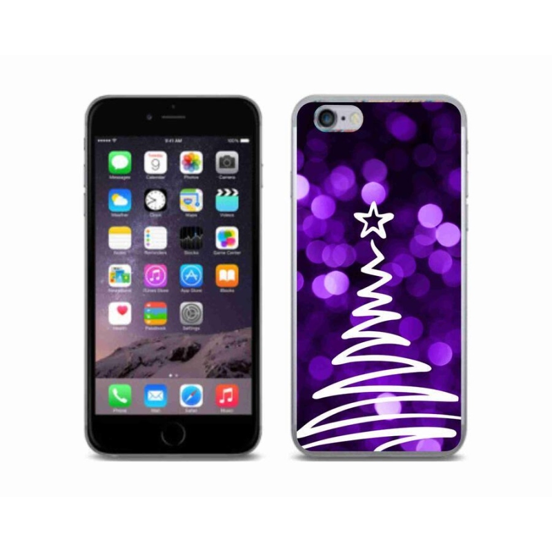 Zselés borítás mmCase iPhone 6/6S készülékhez - fa