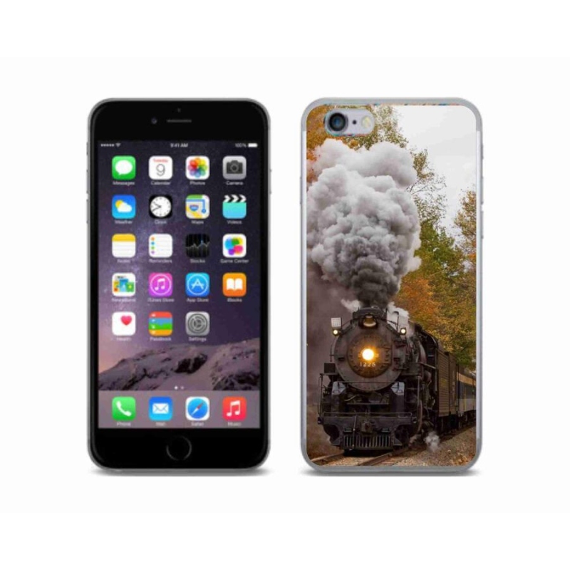 Zselés borítás mmCase iPhone 6/6S készülékhez - Train 1