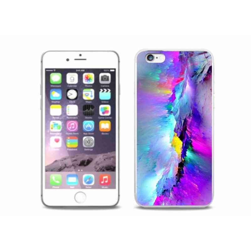 Zselés borítás mmCase iPhone 6 Plus/6S Plus készülékhez - absztrakt