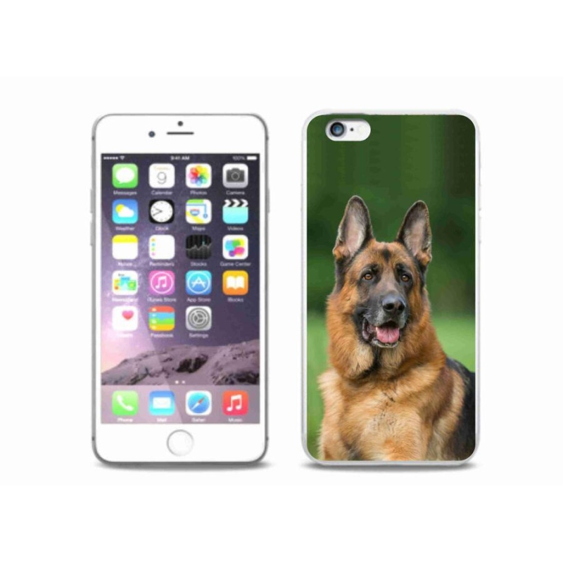 Zselés borítás mmCase iPhone 6 Plus/6S Plus készülékhez - Német juhászkutya