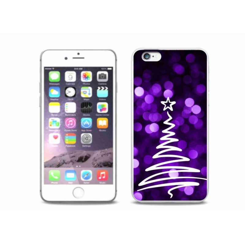 Zselés borítás mmCase iPhone 6 Plus/6S Plus készülékhez - fa