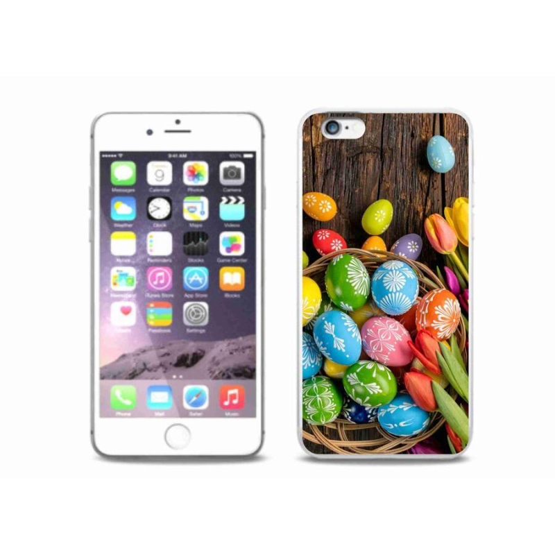 Zselés borítás mmCase iPhone 6 Plus/6S Plus készülékhez - Húsvéti tojás