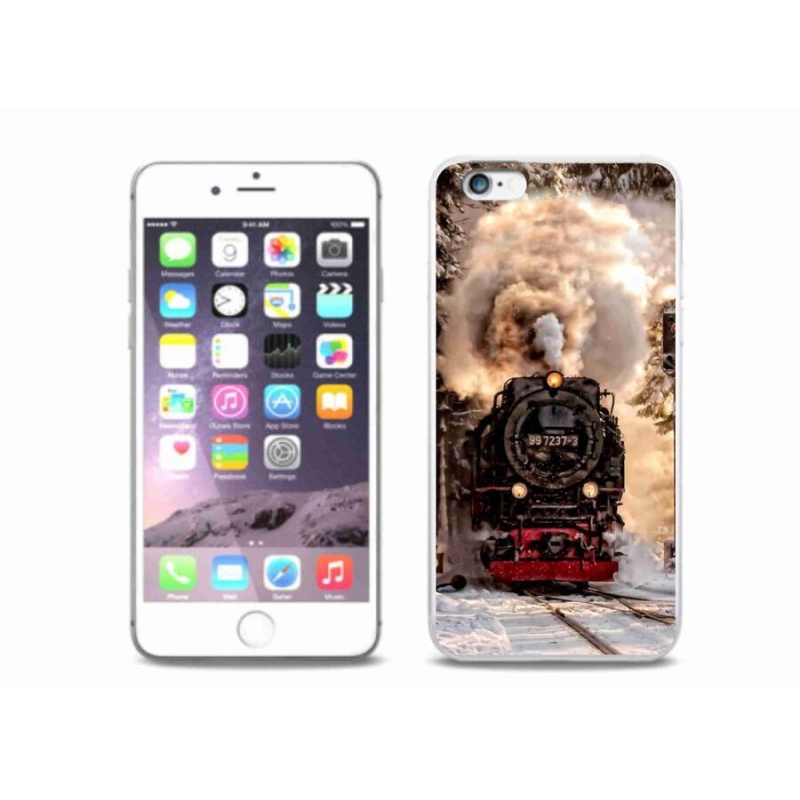 Zselés borítás mmCase iPhone 6 Plus/6S Plus készülékhez - vonat