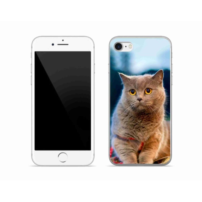 Zselés borítás mmCase iPhone 7 készülékhez - brit kék 2