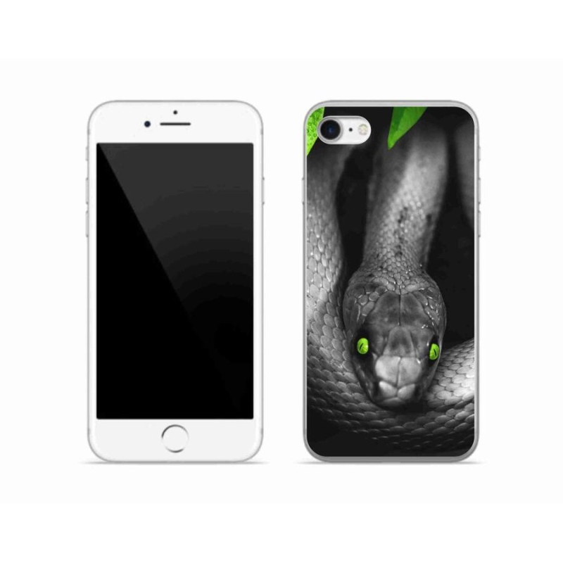 Zselés borítás mmCase iPhone 7 készülékhez - kígyó