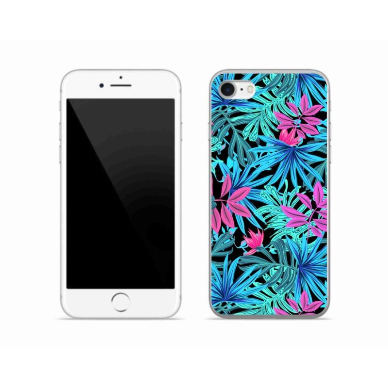 Gél borítás mmCase iPhone 7 készülékhez - virágok 3