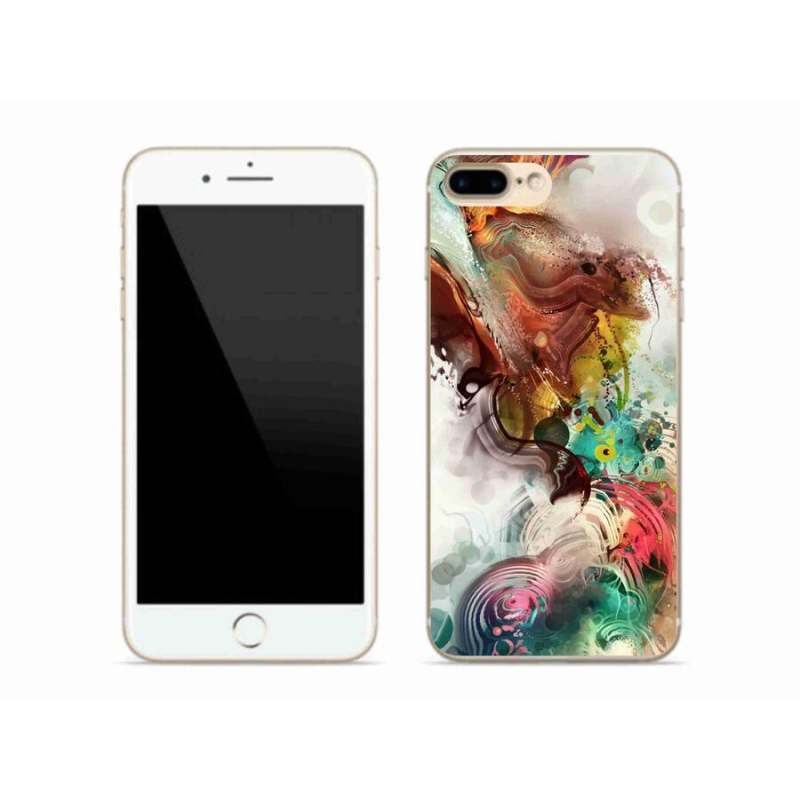 Zselés borítás mmCase iPhone 7 Plus készülékhez - absztrakt 1