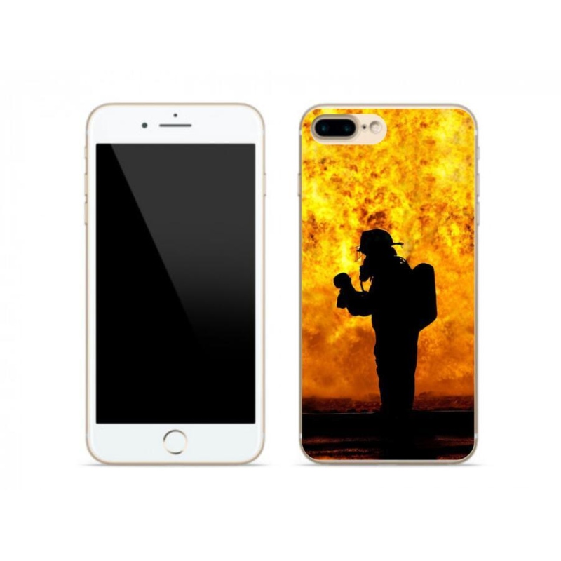 Gél borítás mmCase iPhone 7 Plus készülékhez - tűzoltó