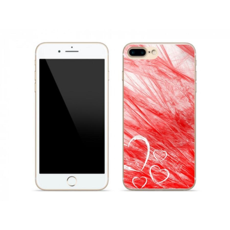 Zselés borítás mmCase iPhone 7 Plus készülékhez - szív