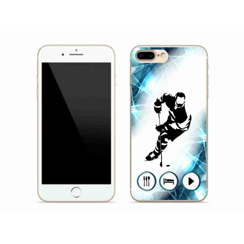 Zselés borítás mmCase iPhone 7 Plus készülékhez - jégkorong 1
