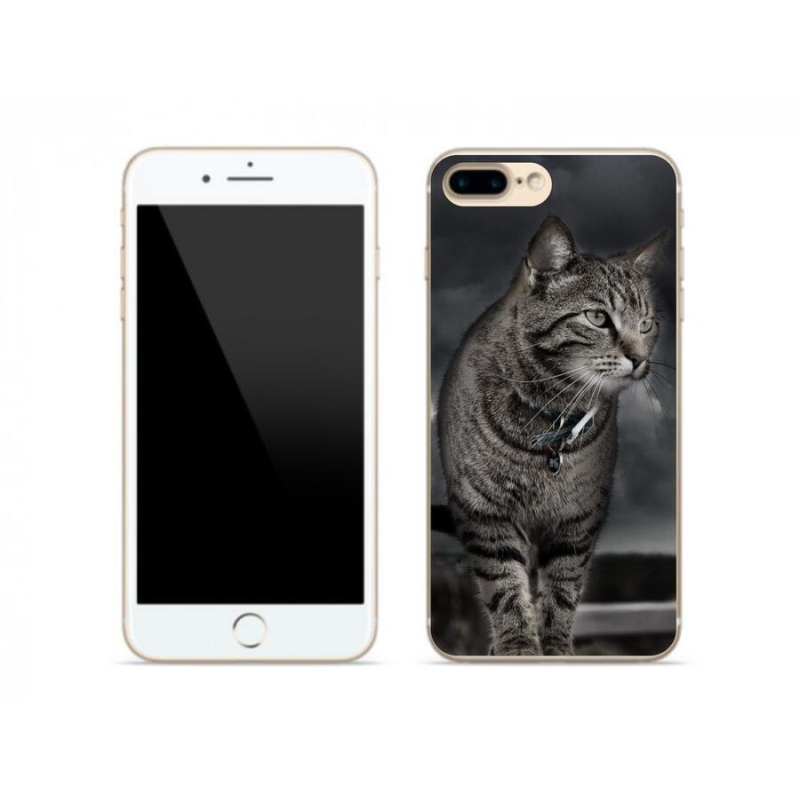 Zselés borítás mmCase iPhone 7 Plus készülékhez - macska