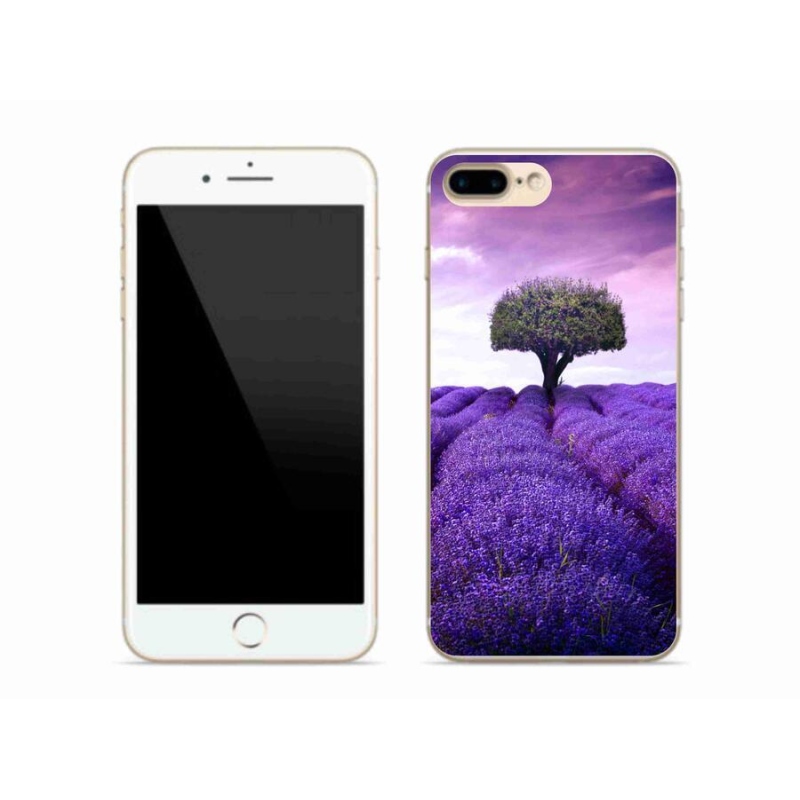 Zselés borítás mmCase iPhone 7 Plus készülékhez - levendula rét