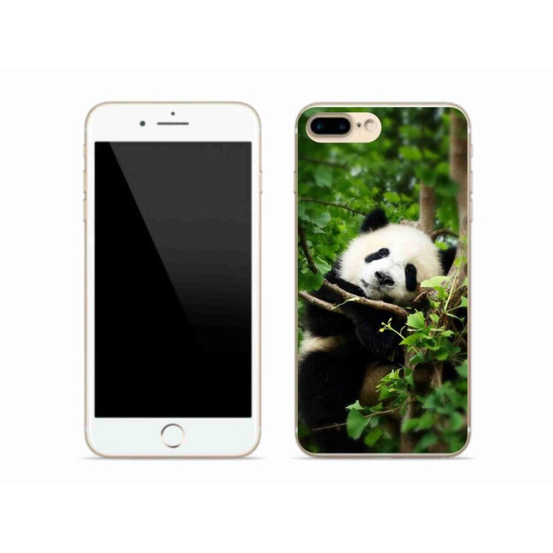 Zselés borítás mmCase iPhone 7 Plus készülékhez - panda