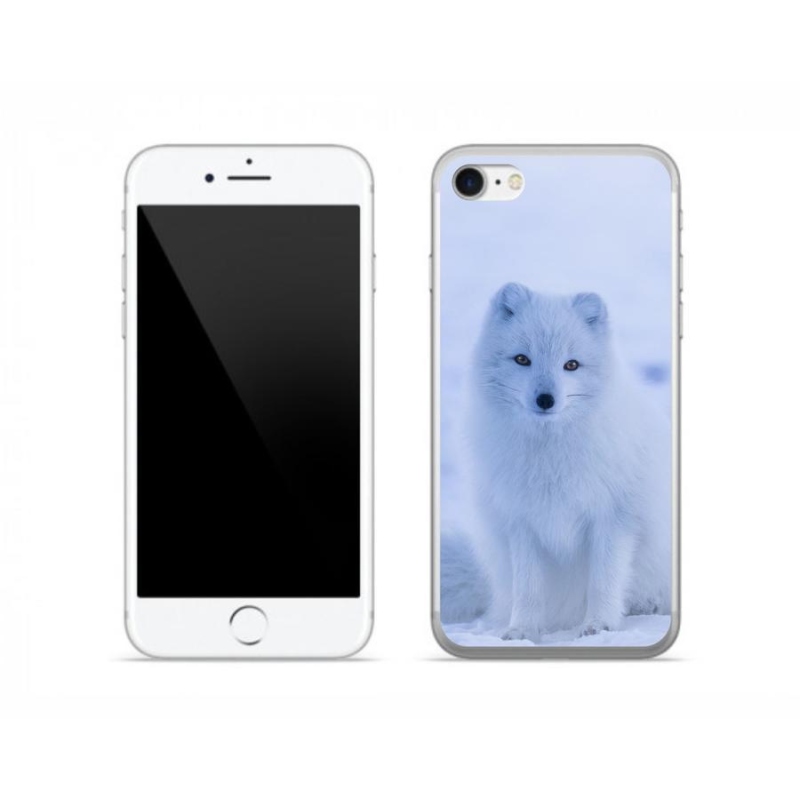 Zselés borítás mmCase iPhone 7 készülékhez - sarki róka