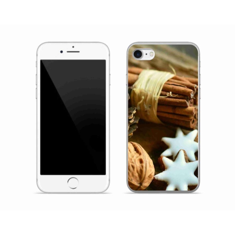 Gél borítás mmCase iPhone 7 készülékhez - fahéj és mézeskalács