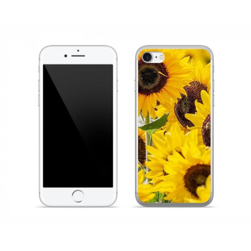 Zselés borítás mmCase iPhone 7 készülékhez - Napraforgó