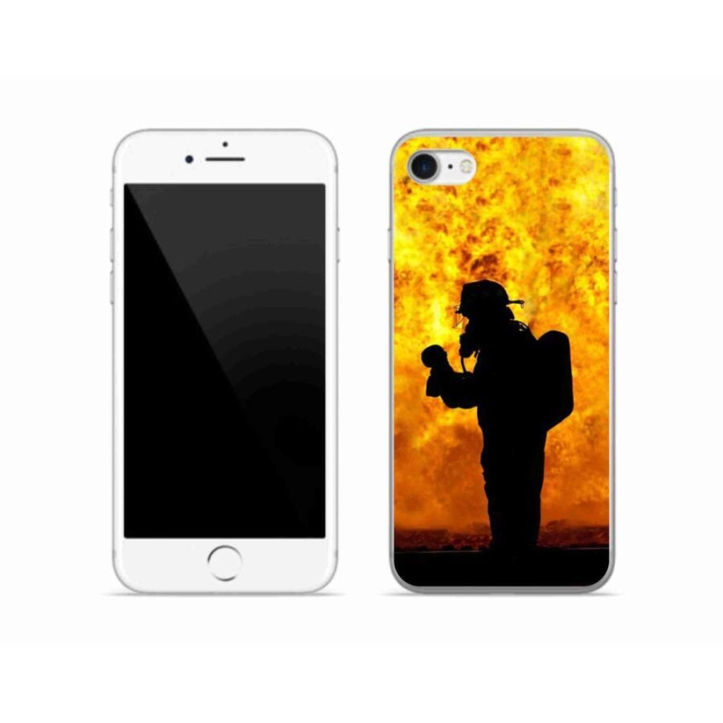 Gél borítás mmCase iPhone 8 készülékhez - tűzoltó