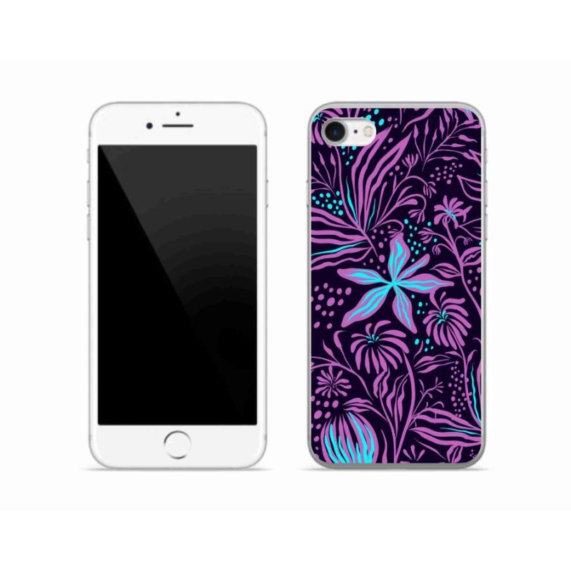 Zselés borítás mmCase iPhone 8 készülékhez - virágok 2