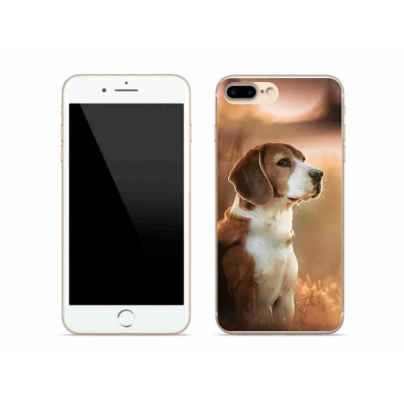 Zselés borítás mmCase iPhone 8 Plus készülékhez - bézs színű