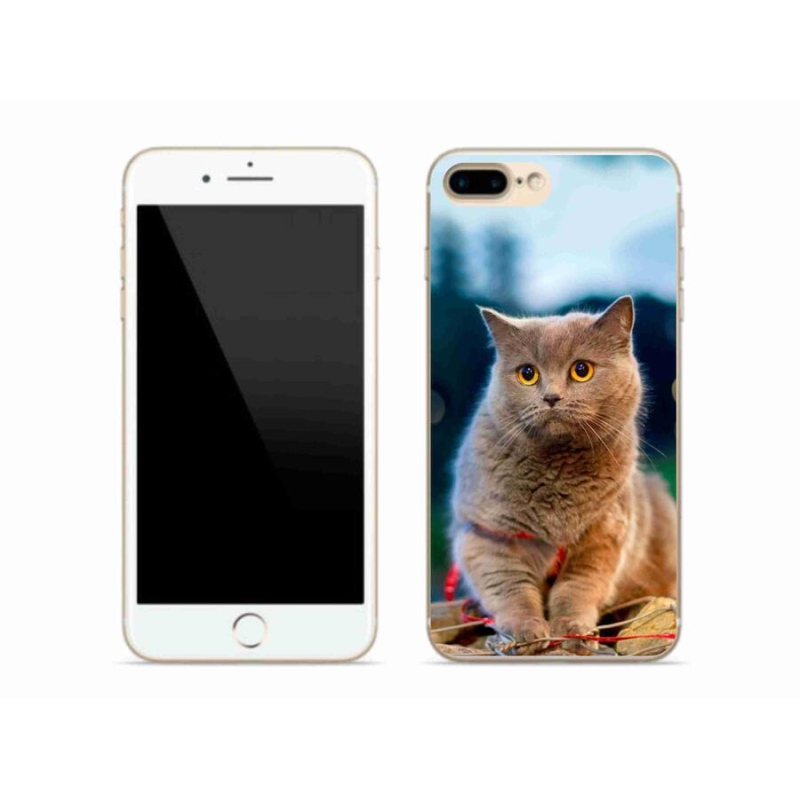 Zselés borítás mmCase iPhone 8 Plus készülékhez - brit kék 2