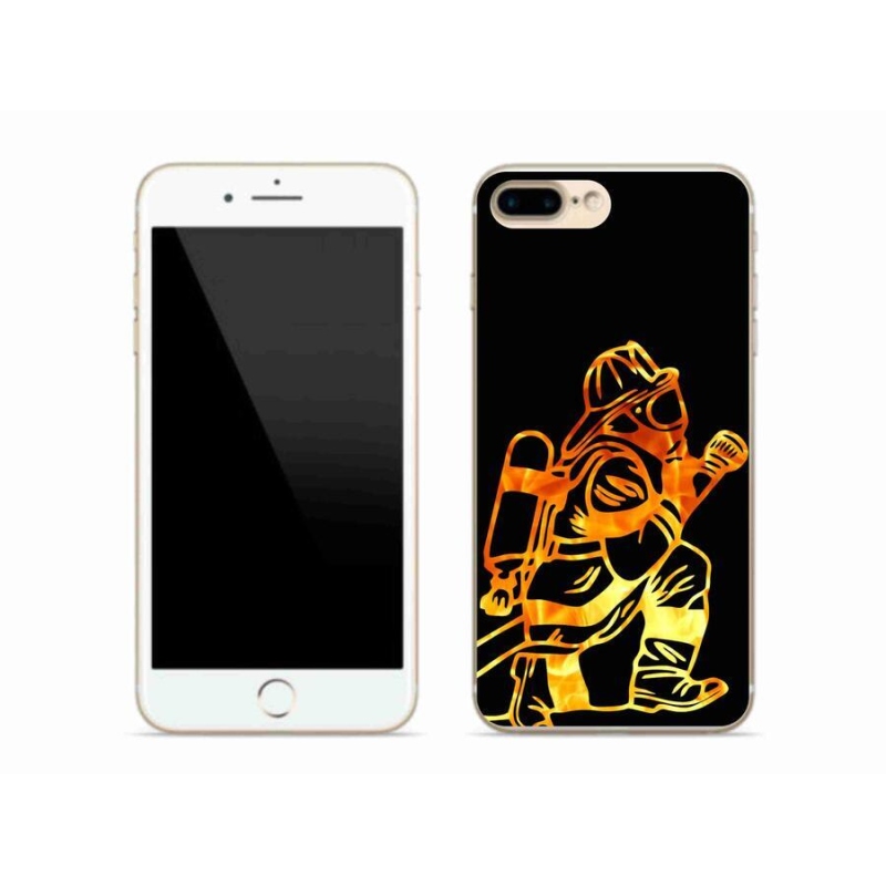 Gél borítás mmCase iPhone 8 Plus készülékhez - tűzoltó 1
