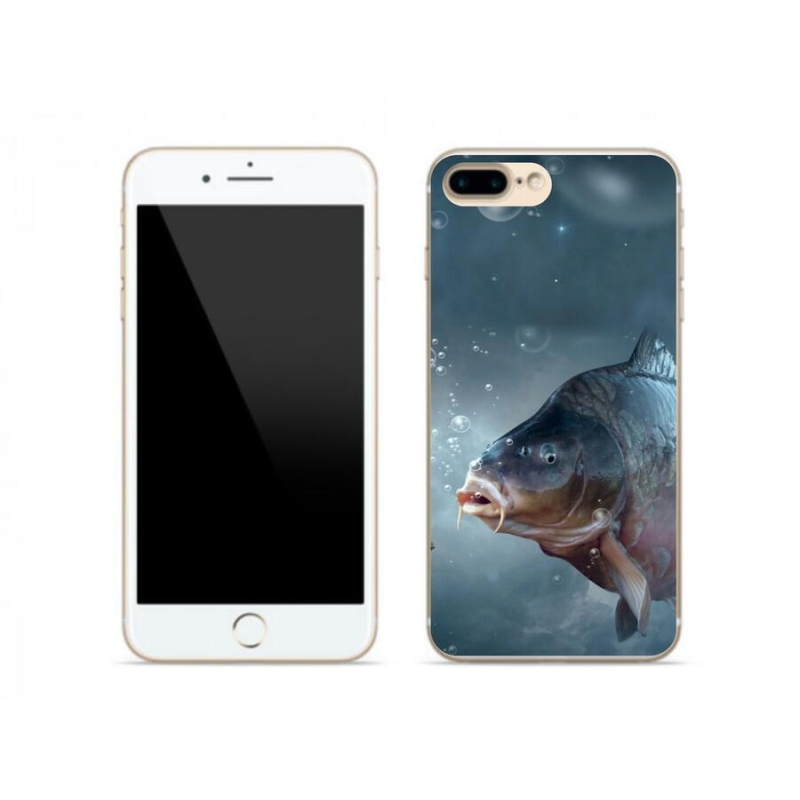 Gél borítás mmCase iPhone 8 Plus készülékhez - ponty és buborékok