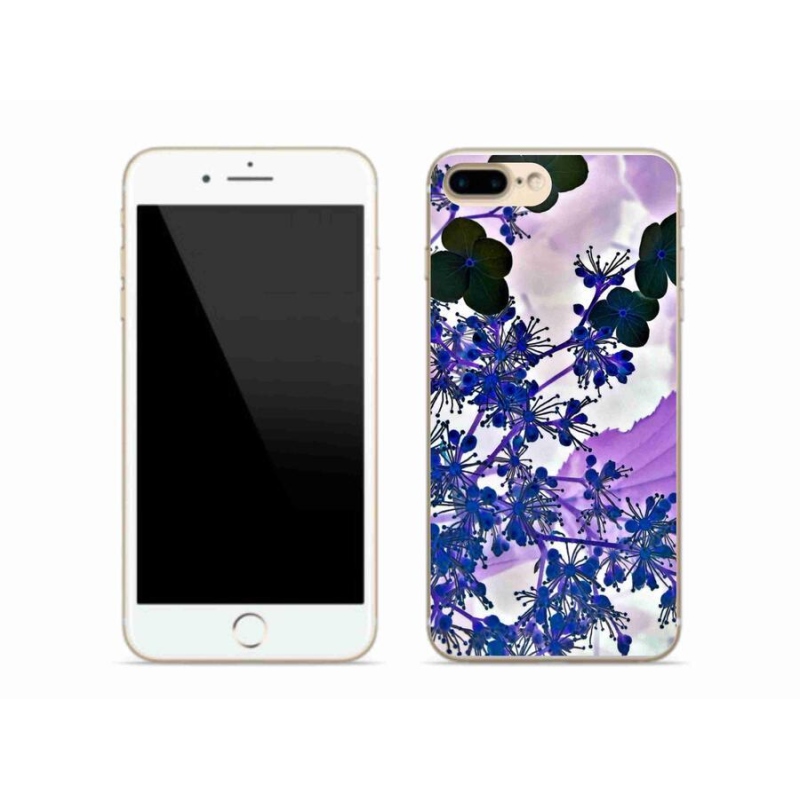 Zselés borítás mmCase iPhone 8 Plus készülékhez - hortenzia virág