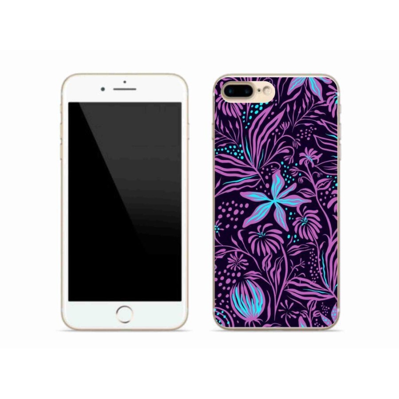 Zselés borítás mmCase iPhone 8 Plus készülékhez - virágok 2