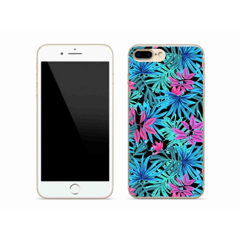 Zselés borítás mmCase iPhone 8 Plus készülékhez - virágok 3