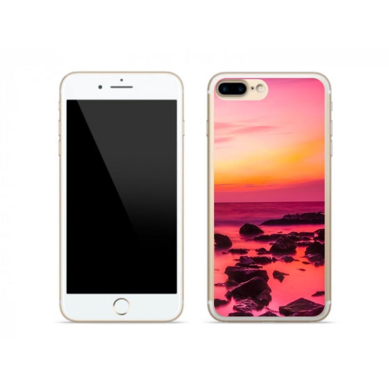 Zselés borítás mmCase iPhone 8 Plus készülékhez - tenger és ragyogás