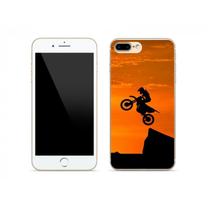Zselés borítás mmCase iPhone 8 Plus készülékhez - motocross