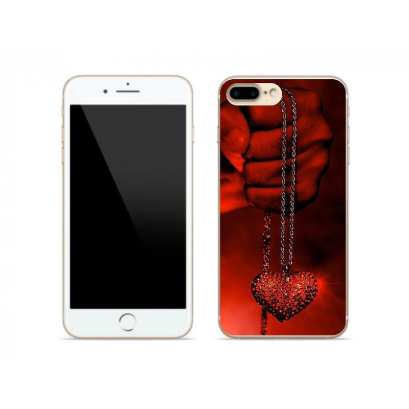 Gél borítás mmCase iPhone 8 Plus készülékhez - nyaklánc