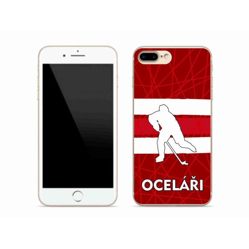 Gél védőburkolat mmCase iPhone 8 Plus készülékhez - Acélszín