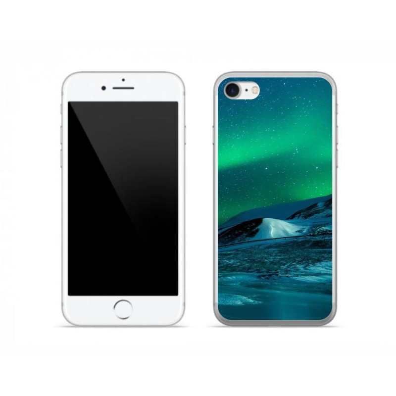 Gél borítás mmCase iPhone 8 készülékhez - sarki fény