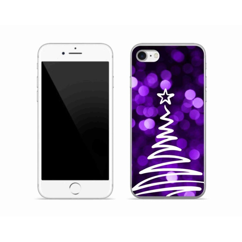 Zselés borítás mmCase iPhone 8 készülékhez - fa