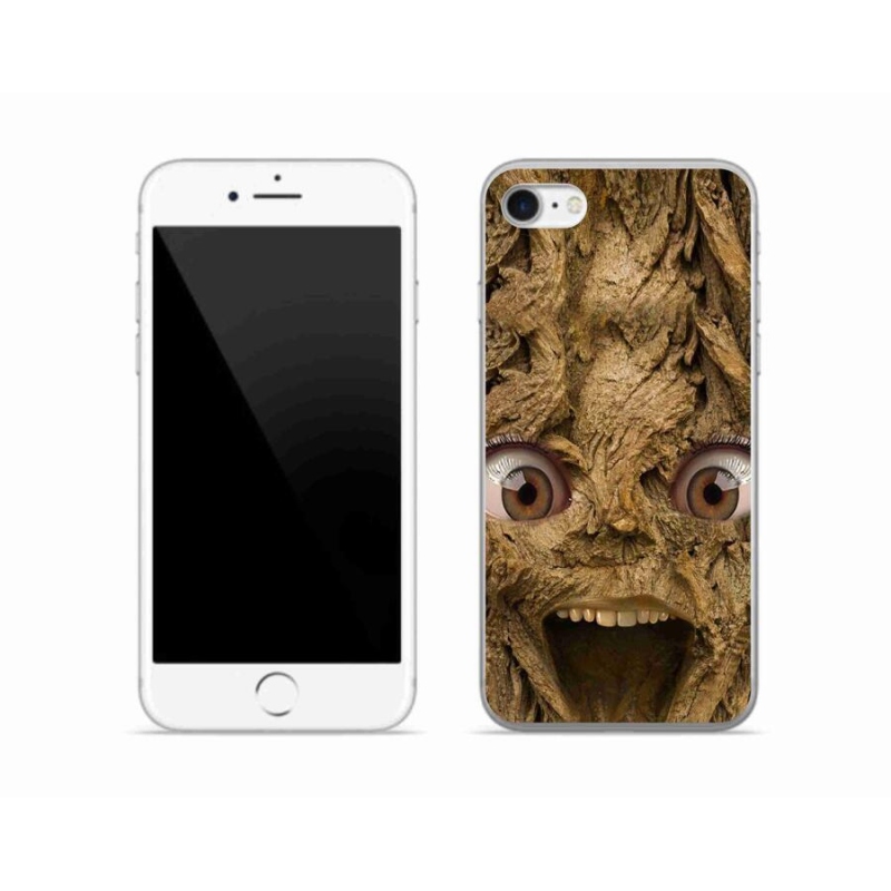 Gél borítás mmCase iPhone 8 készülékhez - boldog fa szemekkel