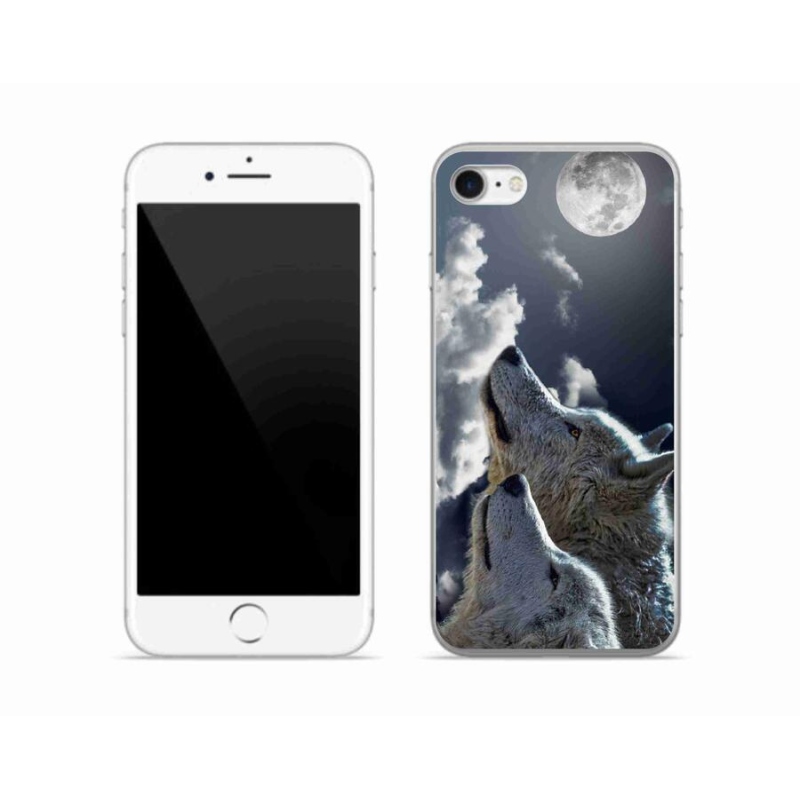 Gél borítás mmCase iPhone 8 készülékhez - farkasok