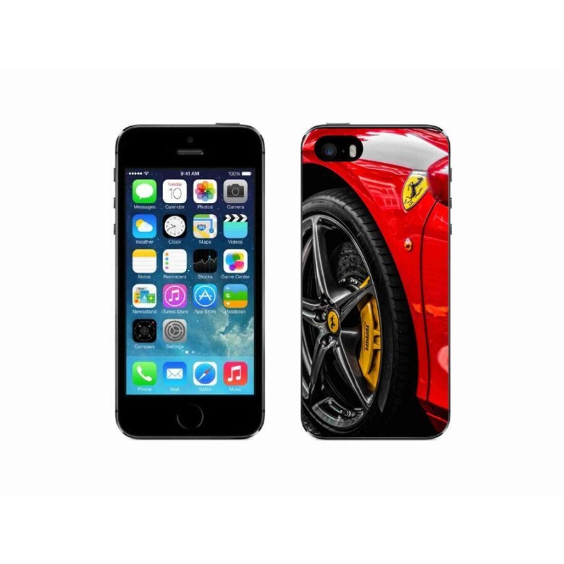 Zselés borítás mmCase iPhone SE (2016) - autó 1