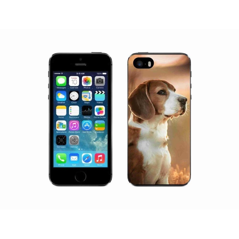 Zselés borítás mmCase iPhone SE (2016) készülékhez - bézs színű