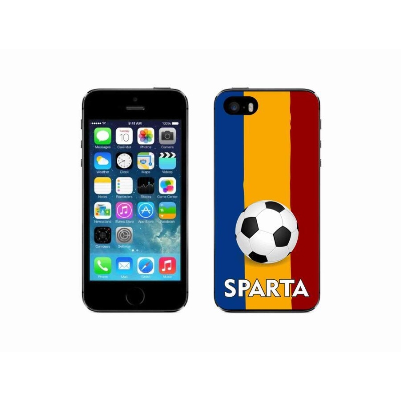 Zselés borítás mmCase iPhone SE (2016) - futball 1