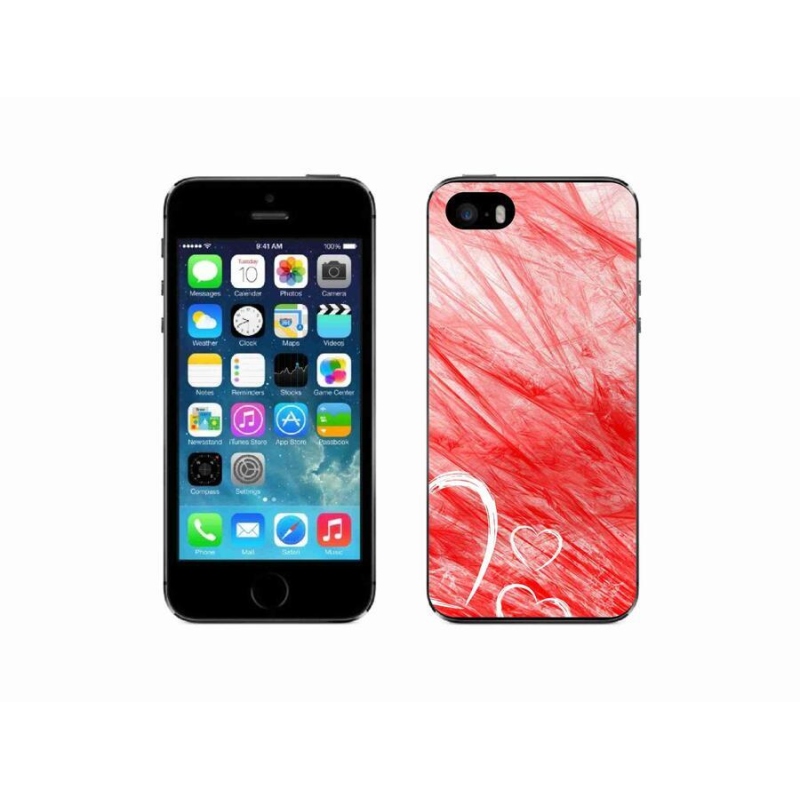 Gél borítás mmCase iPhone SE (2016) - szív