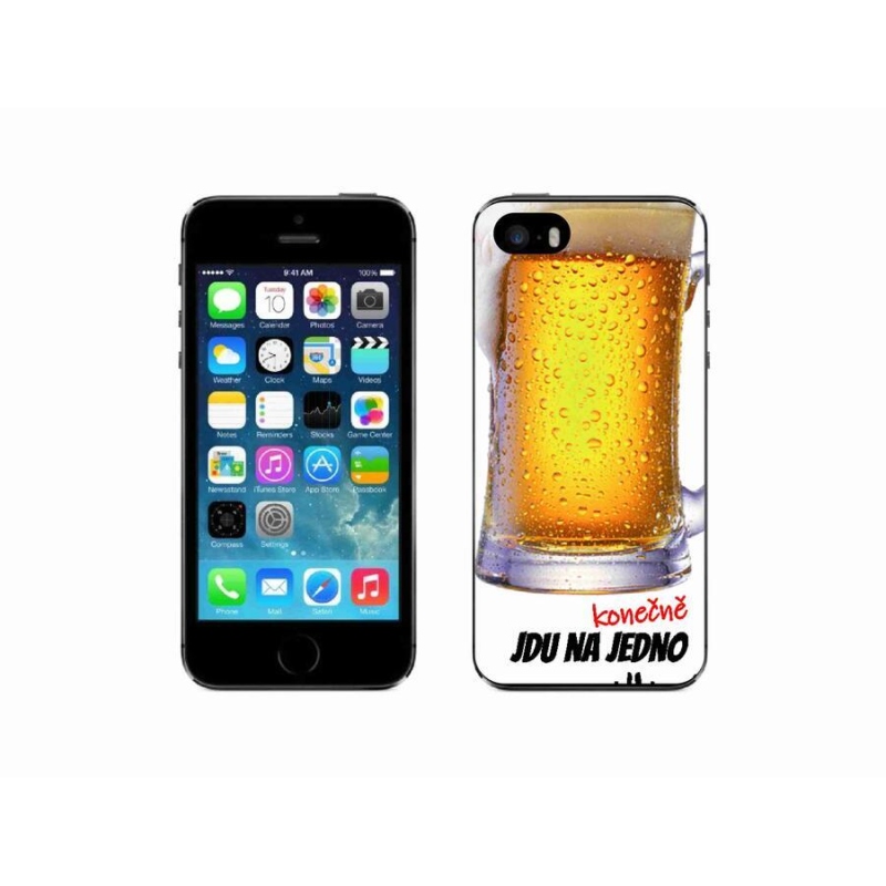 Gél borító mmCase iPhone SE (2016) - Megyek az egyikhez