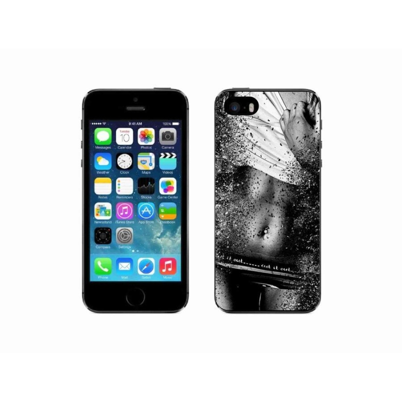 Gél borító mmCase iPhone SE (2016) - szexi nő 1