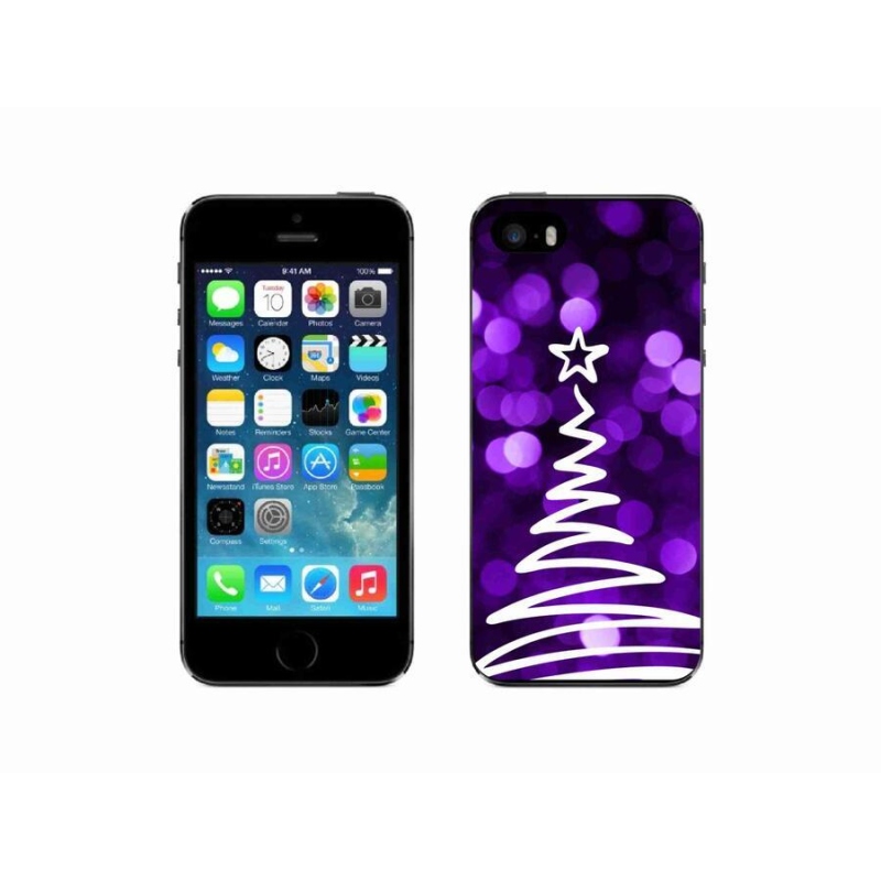 Zselés borítás mmCase iPhone SE (2016) - fa