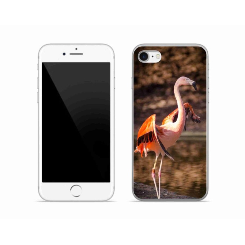 Zselés borítás mmCase iPhone SE (2020) - flamingó 2