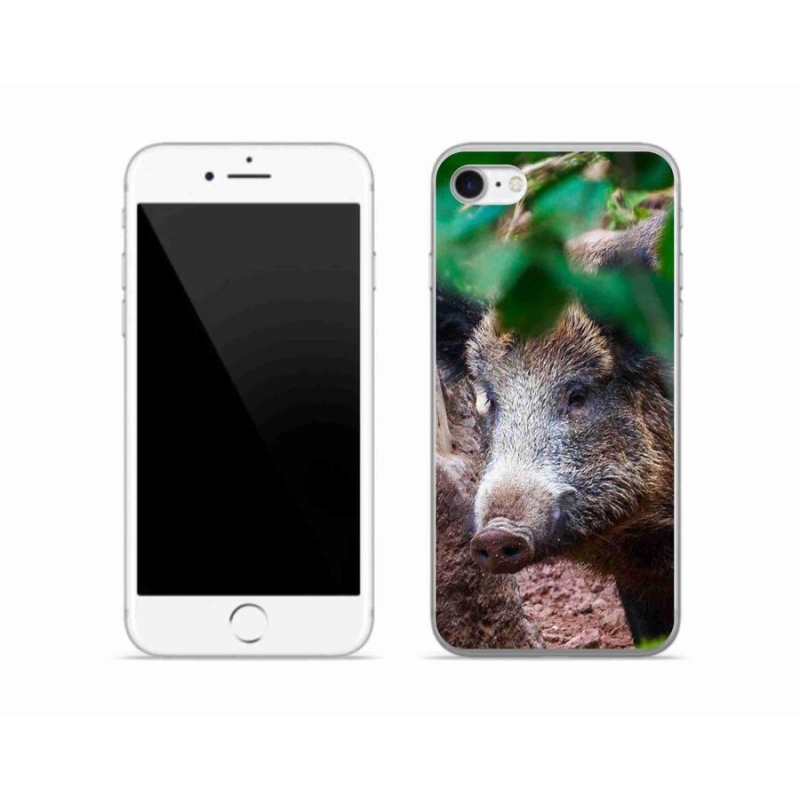 Zselés borítás mmCase iPhone SE (2022) - vaddisznóhoz