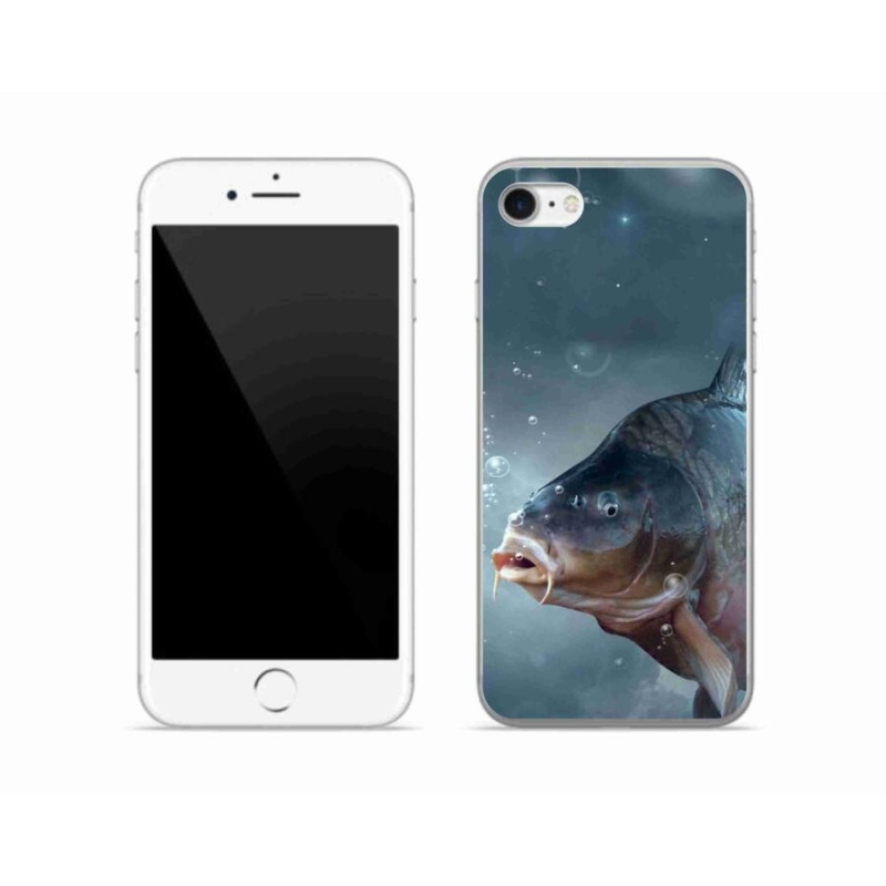 Zselés borítás mmCase iPhone SE (2022) - ponty és buborékok