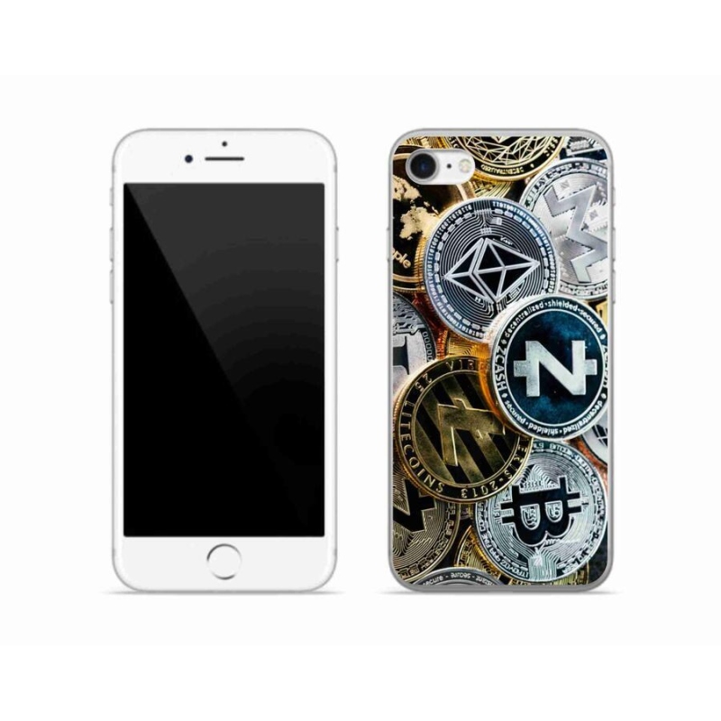 Gél borítás mmCase iPhone SE (2022) - kriptovaluták