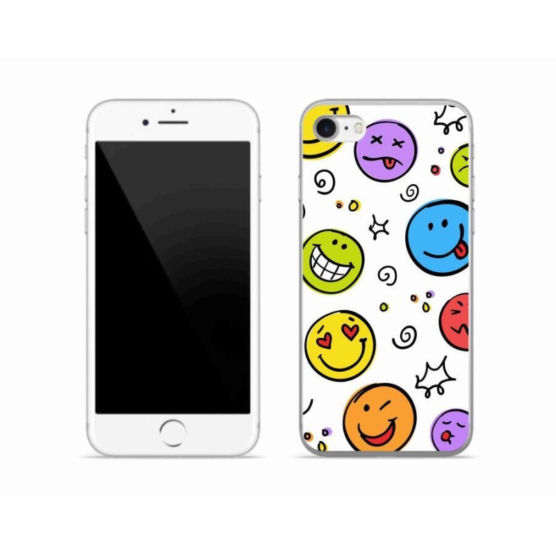 Zselés borítás mmCase iPhone SE (2022) - smiley-k