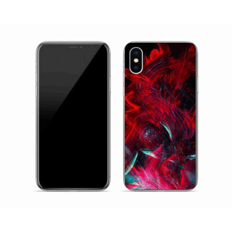 Gél borítás mmCase iPhone X készülékhez - absztrakt 16